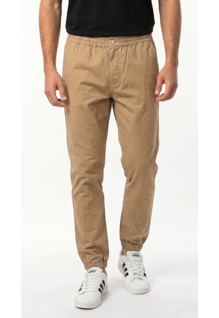 Jogger Café Pino Para Hombre