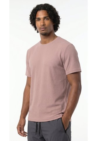 Camiseta Rosada Manga Corta Para Hombre Belife