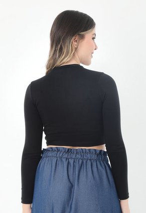 Camiseta Manga Larga Para Mujer Belife.-