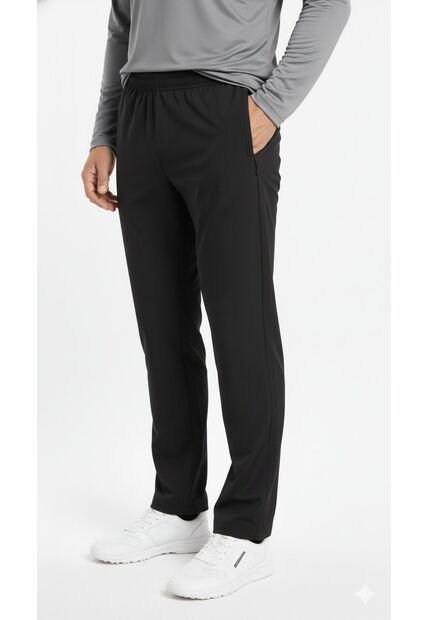 Jogger Pantalón Deportivo Negro Para Hombre