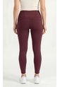 Leggings Burgundy Para Mujer Con Control De Abdomen de Belife