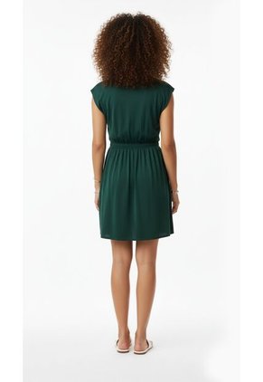 Vestido Corto Verde Para Mujer