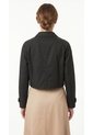 Chaqueta Negra Corta Para Mujer de Belife