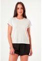 Camiseta Deportiva Manga Corta Ivory  Para Mujer de Belife