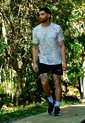 Pantaloneta Deportiva Negra Para Hombre de Belife