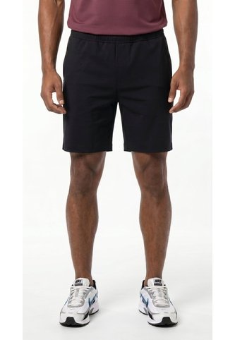 Bermuda Negra En Tejido De Punto Para Hombre Belife