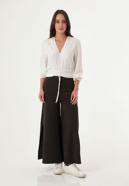 Blusa Manga Larga Para Mujer