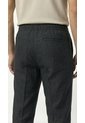 Pantalón Negro Jaspeado Para Hombre de Belife