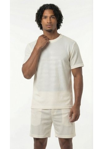 Camiseta Ivory Manga Corta Para Hombre Belife