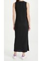 Vestido Largo Negro Ajustado Para Mujer de Belife