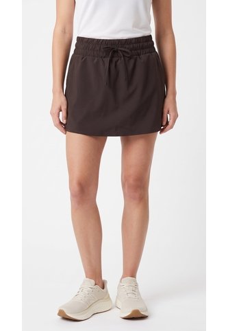 Falda Deportiva Café Con Ciclista Interno Para Mujer Belife