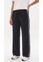 Pantalón Deportivo Negro Fit Ancho Para Mujer de Belife