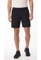 Pantaloneta Deportiva Negra Con Malla Interna Para Hombre de Belife