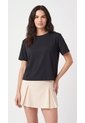 Camiseta Deportiva Negra Para Mujer de Belife