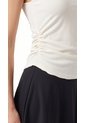 Camiseta Deportiva Manga Sisa Ivory Para Mujer de Belife
