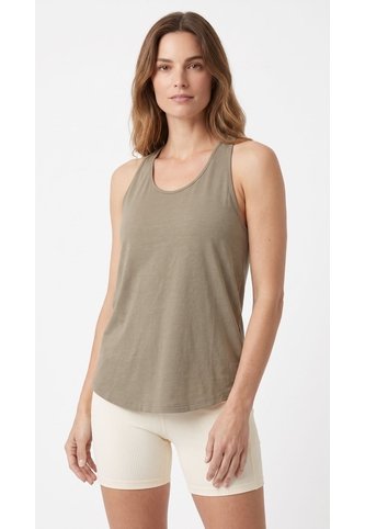 Camiseta Deportiva Taupe Manga Sisa Para Mujer Belife