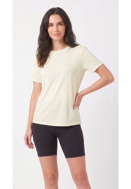 Camiseta Deportiva Limón Para Mujer