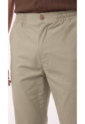 Pantalón Smart Casual Café Para Hombre