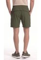 Pantaloneta Deportiva Verde Oscuro Con Ciclista Interno Para Hombre de Belife