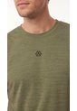 Camiseta Deportiva Manga Sisa Verde Para Hombre de Belife