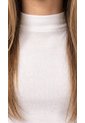 Camiseta Ivory Manga Sisa Con Cuello Alto Para Mujer de Belife