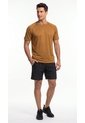 Camiseta Deportiva Café Para Hombre de Belife