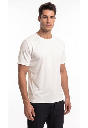 Camiseta Deportiva Crudo Para Hombre