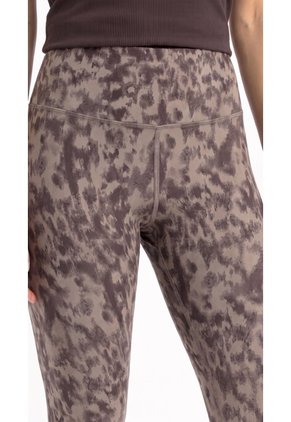 Legging Taupe Estampado Con Pañoleta Para Mascota