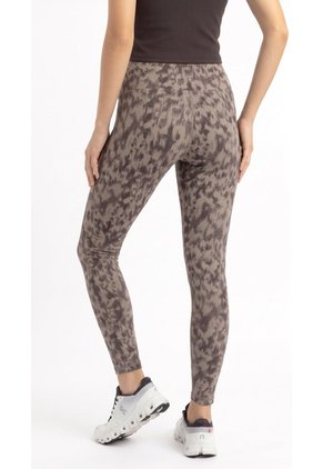 Legging Taupe Estampado Con Pañoleta Para Mascota