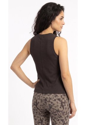 Camiseta Chocolate Manga Sisa Deportiva Para Mujer