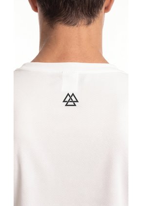 Camiseta Deportiva Crudo Para Hombre