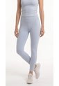 Legging Deportivo Azul Claro Con Pretina En Rib Para Mujer de Belife