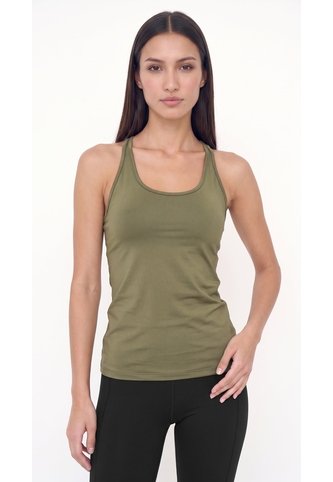 Camiseta Deportiva Con Tiras Cruzadas Para Mujer Belife