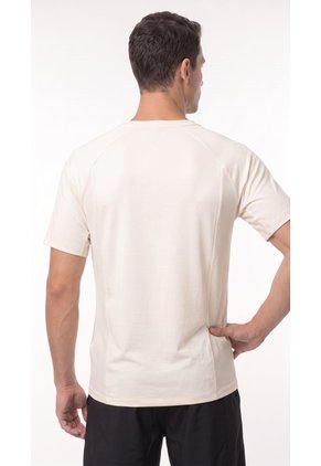 Camiseta Deportiva Ivory Con Bloques Para Hombre