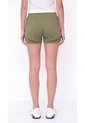 Short Running Verde Oliva Con Licra Interna Para Mujer de Belife