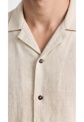 Camisa Resort Manga Corta Semilla Para Hombre