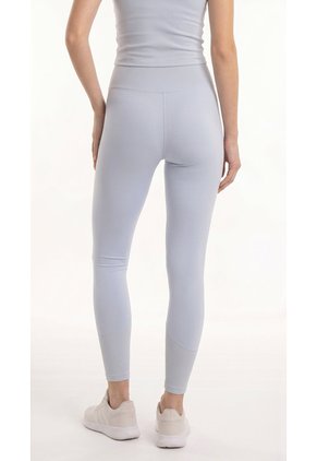 Legging Deportivo Azul Claro Con Pretina En Rib Para Mujer
