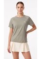 Camiseta Deportiva Transpirable Taupe Para Mujer de Belife
