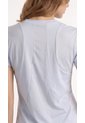 Camiseta Deportiva Azul Claro Con Bloques Transpirables Para Mujer de Belife