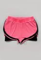 Short Deportivo Fucsia Neon Con Ciclista Interno Para Mujer Belife de Belife