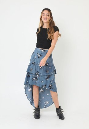 Falda Larga Para Mujer Belife