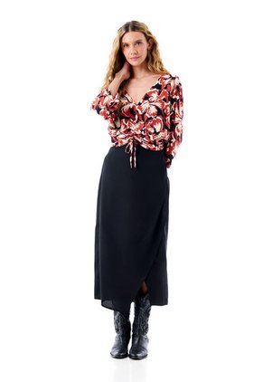 Falda Cruzada Para Mujer