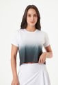 Camiseta Deportiva Blanca Sublimada Para Mujer Belife de Belife
