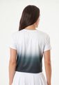Camiseta Deportiva Blanca Sublimada Para Mujer Belife de Belife