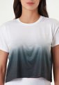 Camiseta Deportiva Blanca Sublimada Para Mujer Belife de Belife