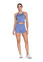 Ciclista Corto Azul En Poliéster Para Mujer de Belife
