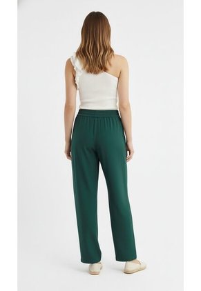Pantalón Verde Amplio Mujer