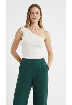 Pantalón Verde Amplio Mujer