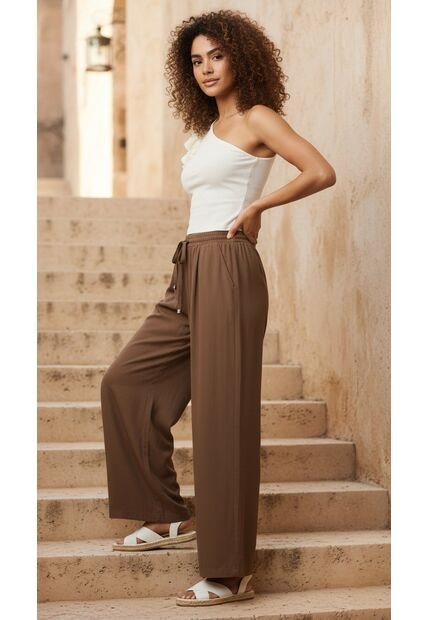 Camiseta Asimétrica Ivory Para Mujer