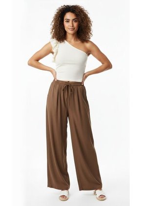 Camiseta Asimétrica Ivory Para Mujer